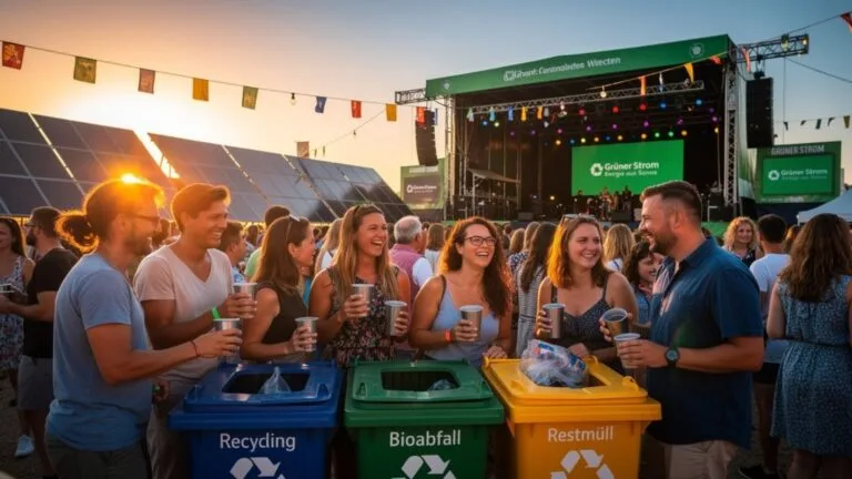 Nachhaltig feiern auf Festivals: So geht’s!