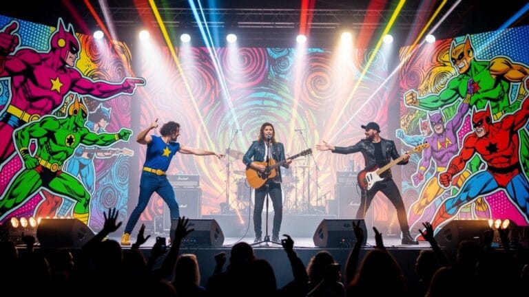 Comic-Kultur und Rock: Eine symbiotische Beziehung