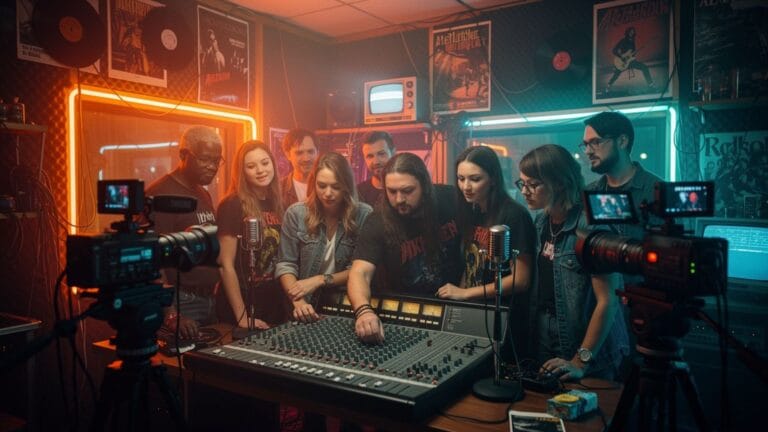 Community-Building im Radio: Wie Alternative Rock die Hörerschaft verbindet