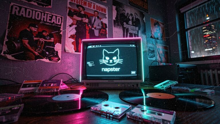 Die Geschichte von Napster und Alternative Rock: Wie eine Plattform die Musikwelt revolutionierte