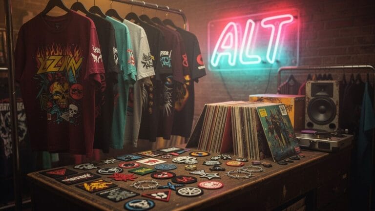 Merchandising Design Trends 2026: Wie Alternative Rock die Mode und Ästhetik revolutioniert