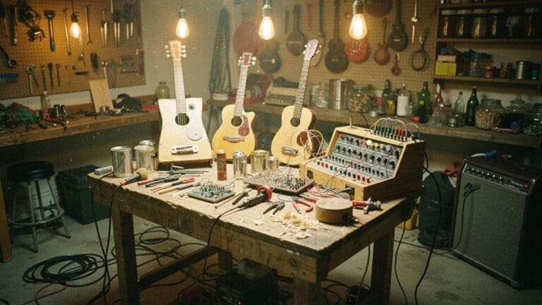 DIY-Instrumente bauen: Kreative Sounds und alternative Rock-Kultur selbst gemacht