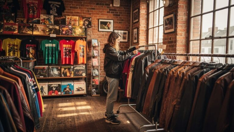 Vintage-Shopping in Frankfurt: Retro-Flair und Alternative Rock-Kultur entdecken