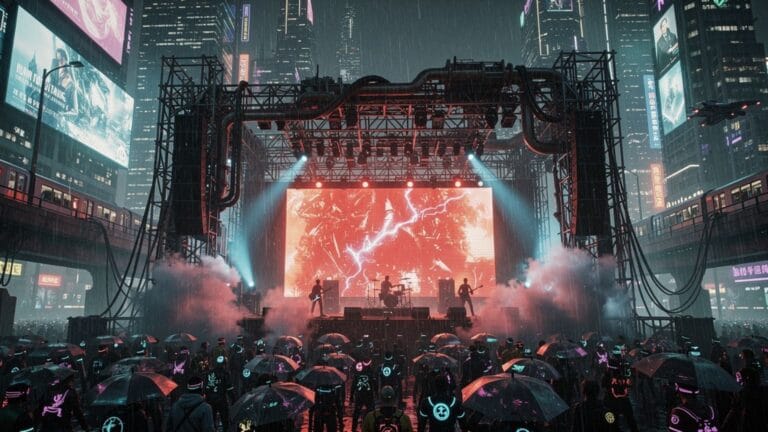 Industrial Rock für Cyberpunk-Fans: Neuigkeiten, Trends und die perfekte Playlist