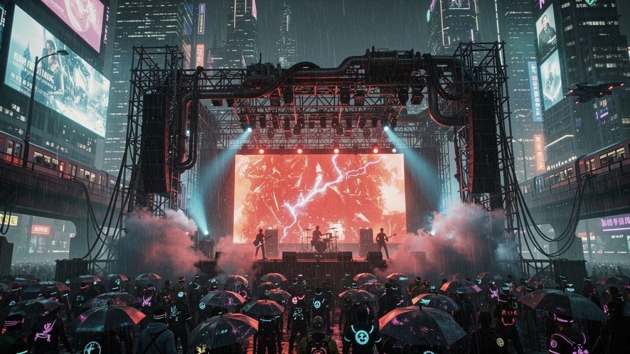Industrial Rock für Cyberpunk-Fans: Neuigkeiten, Trends und die perfekte Playlist