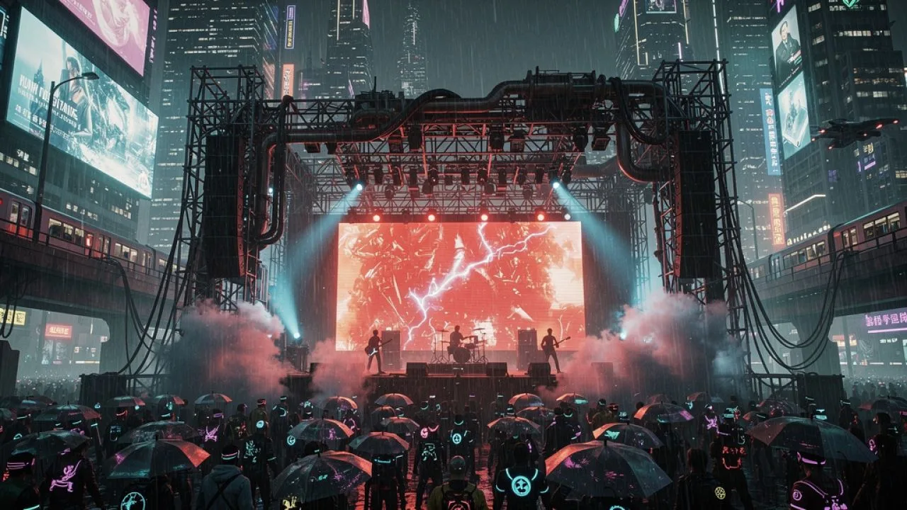 Industrial Rock für Cyberpunk-Fans: Neuigkeiten, Trends und die perfekte Playlist