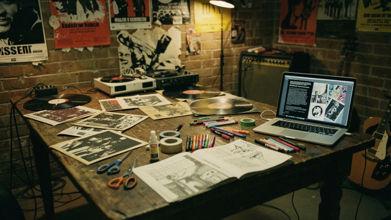 Fanzines selber machen: DIY-Kultur im Alternative Rock neu entdeckt