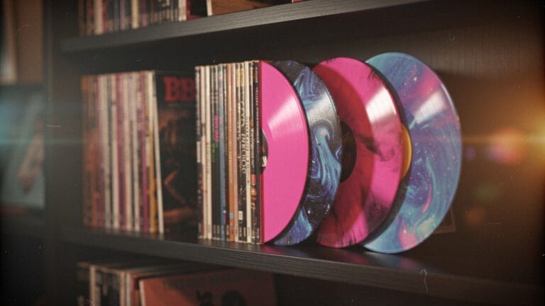 Colored Vinyl Trends 2026: Wie bunte Schallplatten den Alternative Rock neu erfinden