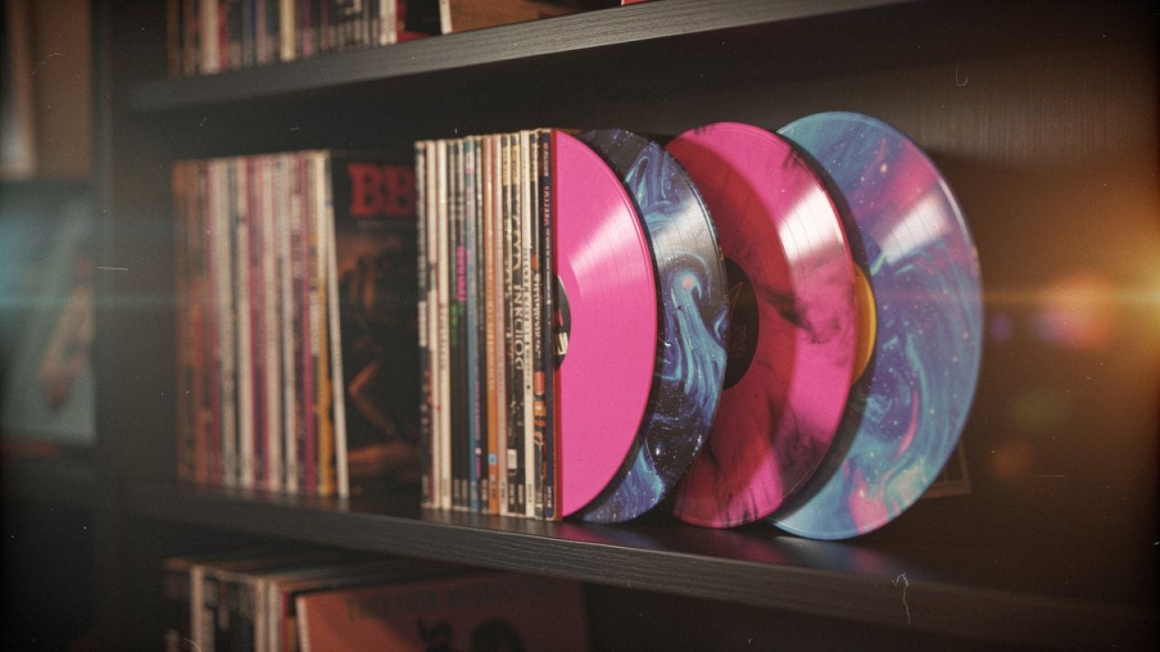 Colored Vinyl Trends 2026: Wie bunte Schallplatten den Alternative Rock neu erfinden