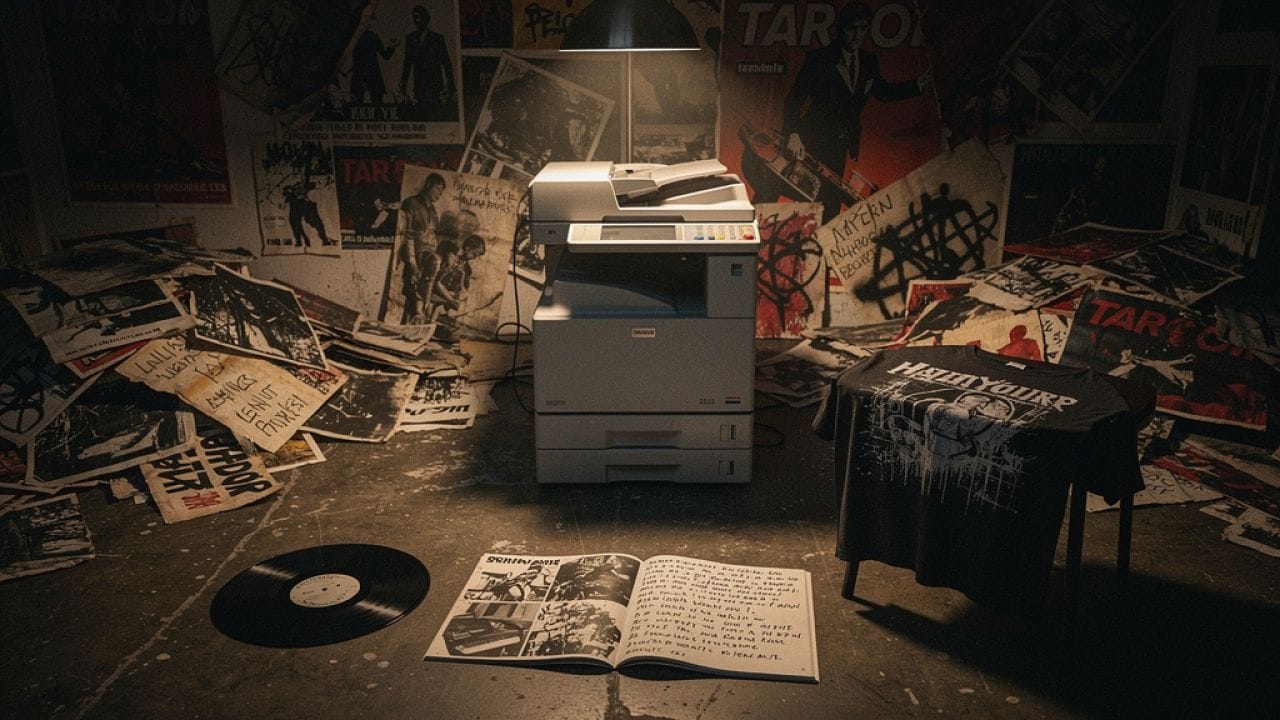 Copy Art Ästhetik: Wie Alternative Rock die visuelle Revolution prägt