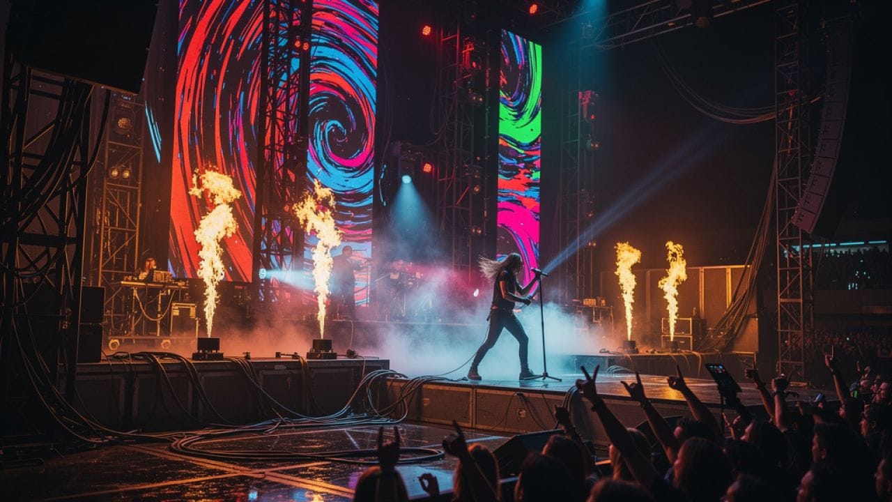 Bühnenbild: Die spektakulärsten Rock-Shows – Wie Alternative Bands die Bühne revolutionieren
