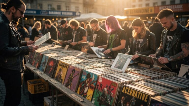 Die besten Flohmärkte für Platten: Schatzsuche für Alternative-Rock-Fans