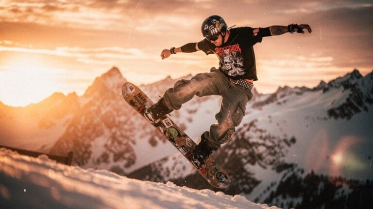Snowboarden und Punk-Rock: Wie die Alternative Szene die Pisten erobert