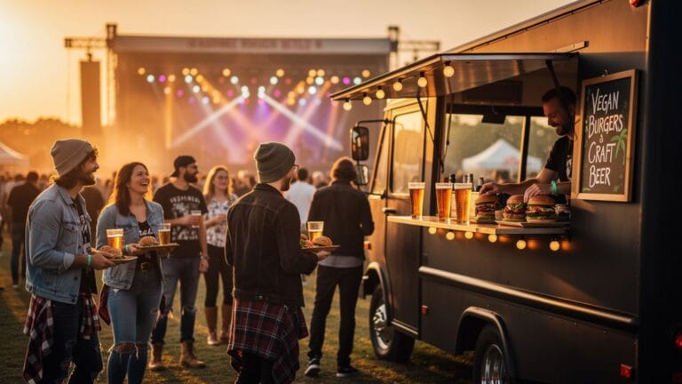 Food-Trends auf Musikfestivals: Vom Streetfood zum kulinarischen Erlebnis im Alternative-Rock